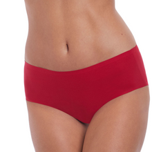 Load image into Gallery viewer, Invisible stretch brief in red
