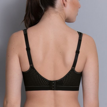 Load image into Gallery viewer, back view Anita Air Control Sports Bra black
