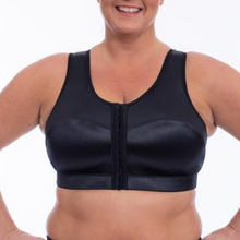 Load image into Gallery viewer, Enell High Impact Sports Bra black 
