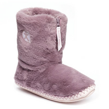 Load image into Gallery viewer, Bedroom Athletics Monroe faux fur slipper with hard sole, soft pink
