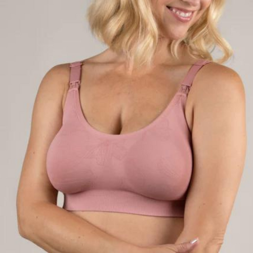 Bravado Beaucoup nursing and pumping bra in Roseclay colour.