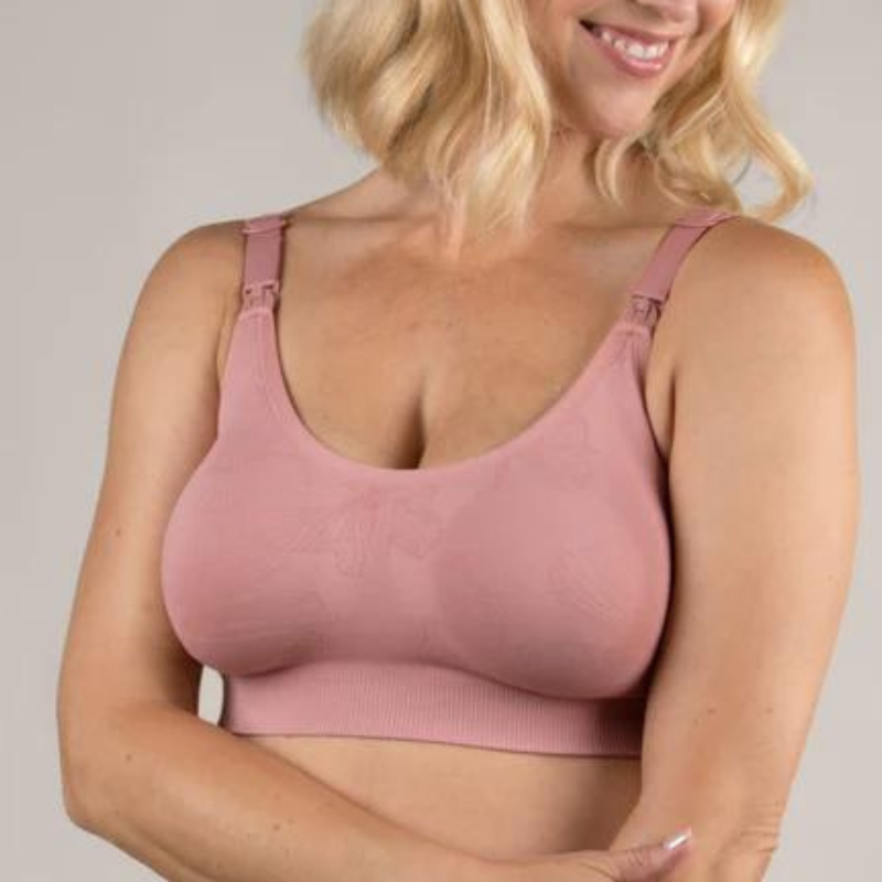 Bravado Beaucoup nursing and pumping bra in Roseclay colour.