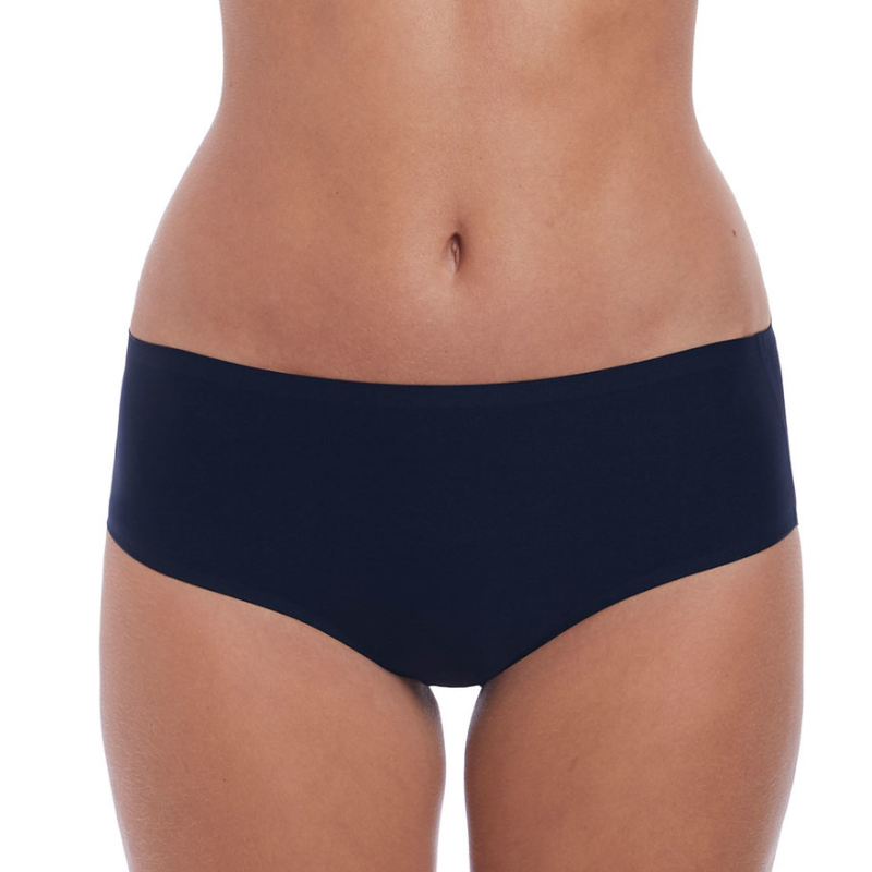 Invisible stretch brief in navy