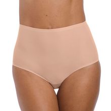 Load image into Gallery viewer, Smooth seamless high waist brief in beige
