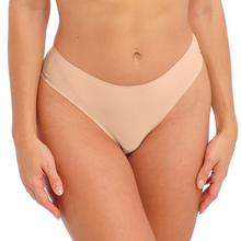 Load image into Gallery viewer, Invisible stretch thong in beige
