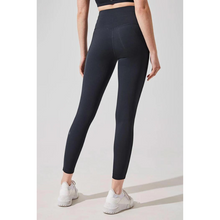 Load image into Gallery viewer, Black high rise legging, rear view
