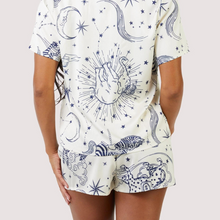 Load image into Gallery viewer, Wolf &amp; Whistle Celestial Short Sleeved Pyjama Set
