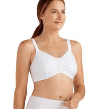 Load image into Gallery viewer, Amoena front close pocketed mastectomy bra
