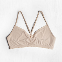 Load image into Gallery viewer, Blush Micro Lace Bralette white with lace detail 
