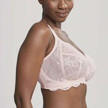 Load image into Gallery viewer, Panache Andorra Non Wire Bralette lace design light pink
