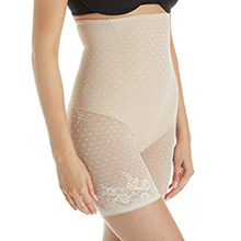 Load image into Gallery viewer, Janira Sweet Contour Chafing Short white lace detail 
