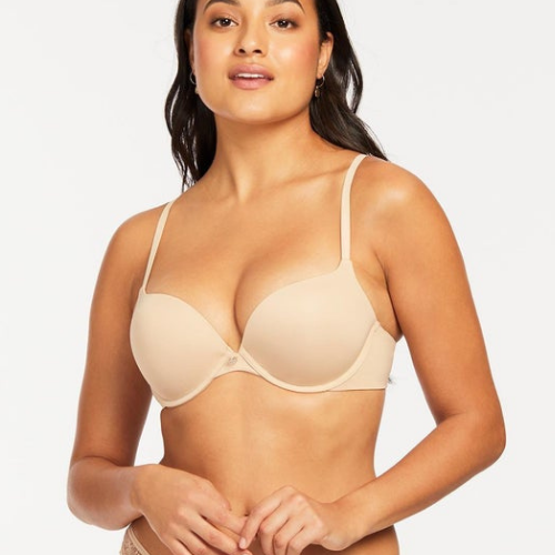 Montelle Allure Push Up Convertible straps can be styled classic, crisscross, or halter light pink